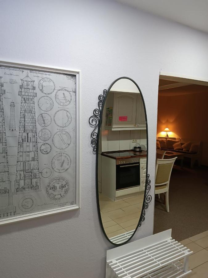 Ferien Wohnung -Leuchtturm Oldenswort Dış mekan fotoğraf