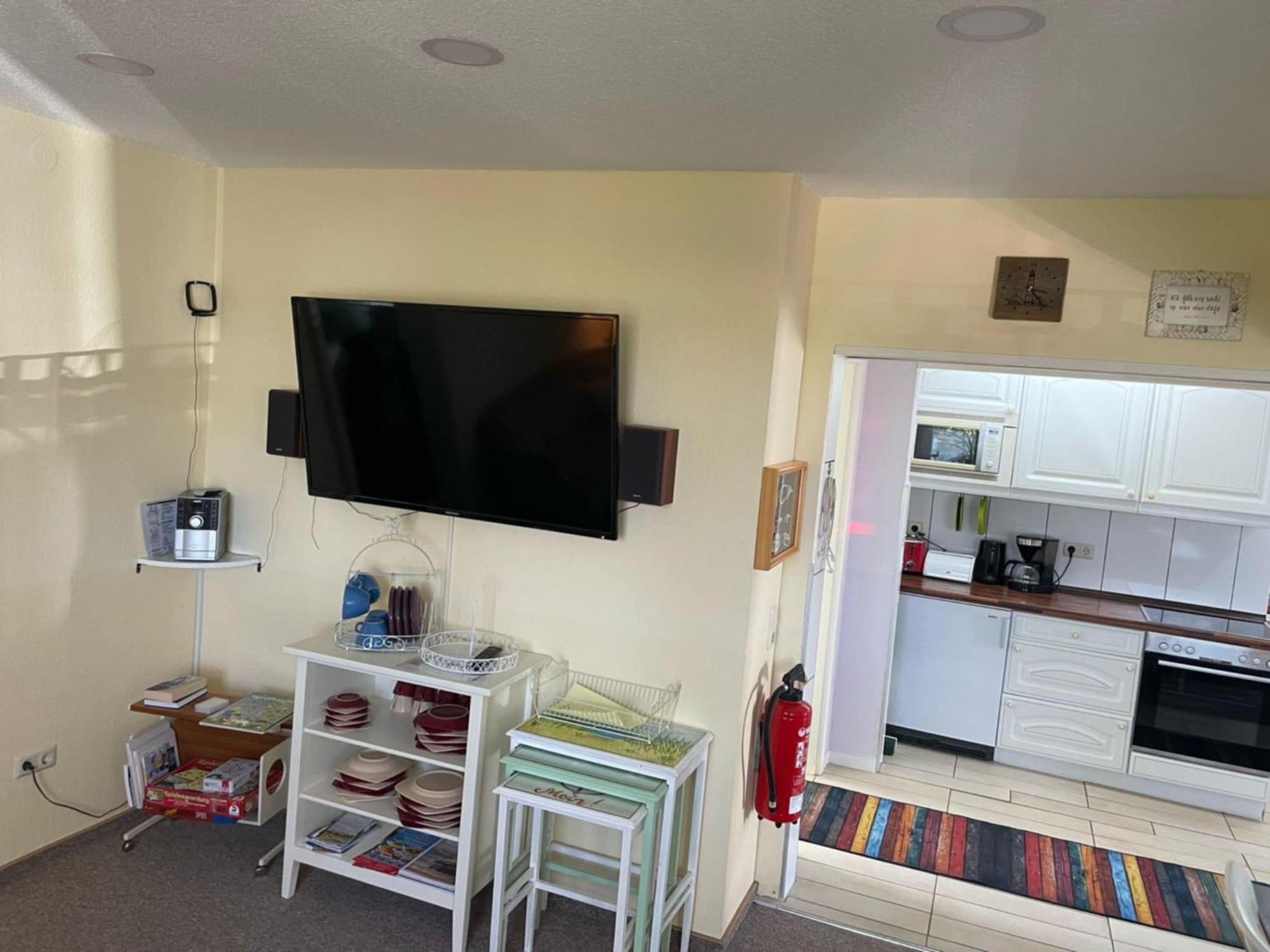 Ferien Wohnung -Leuchtturm Oldenswort Dış mekan fotoğraf